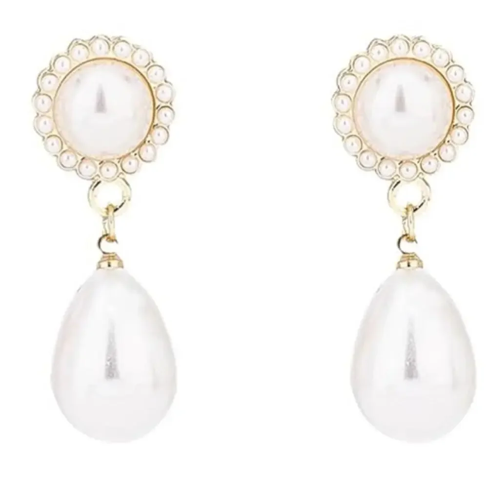 Pearl Teardrop Earrings